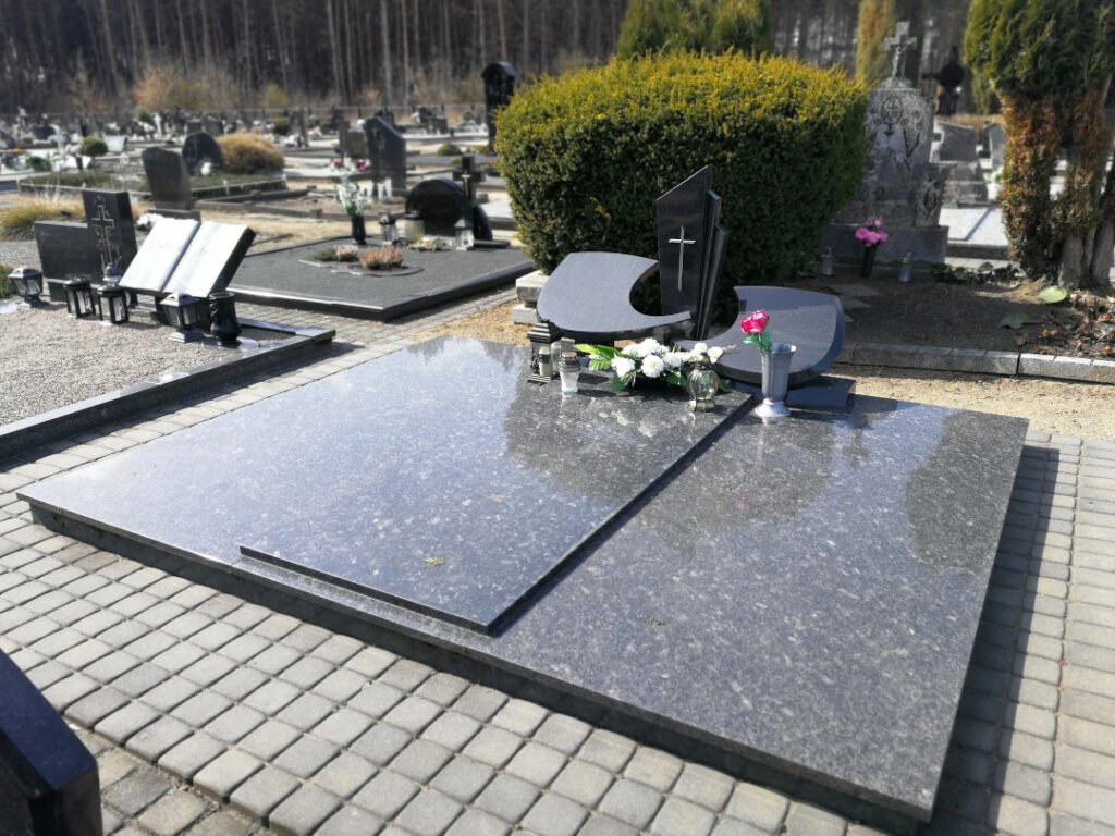 granito plokštės, kapas
