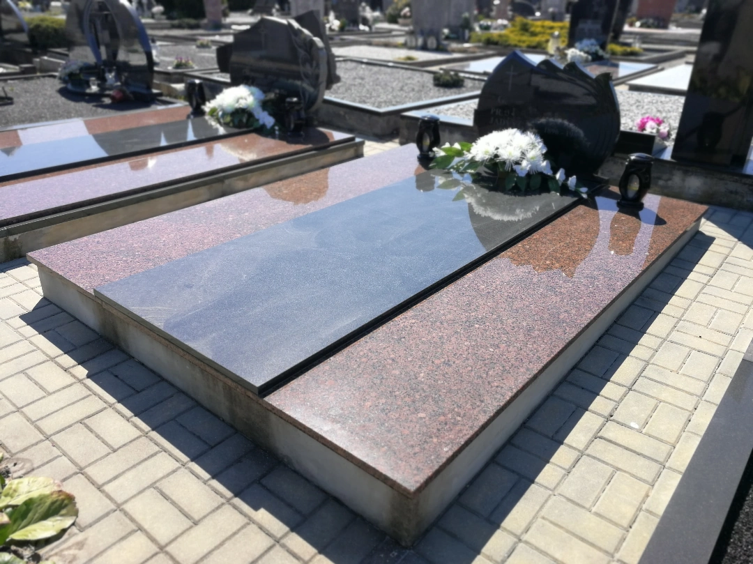 granitas, kapų plokštė