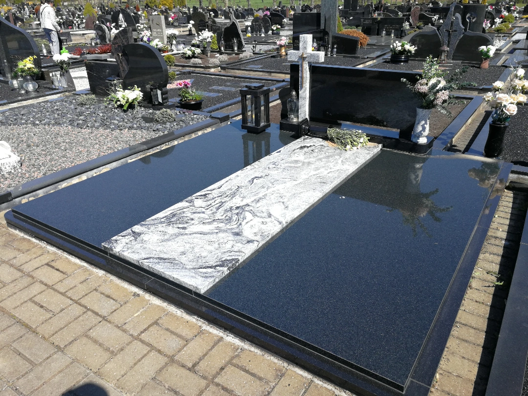 granitas, kapų plokštė