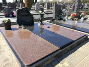 granitas, kapų plokštė