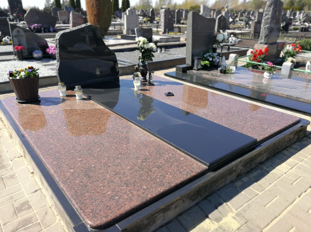 granitas, kapų plokštė