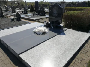 granitas, kapų plokštė